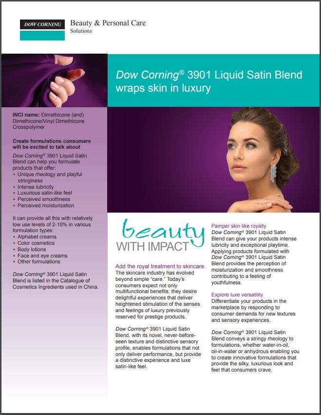 DC Liquid Satin Blend brochure